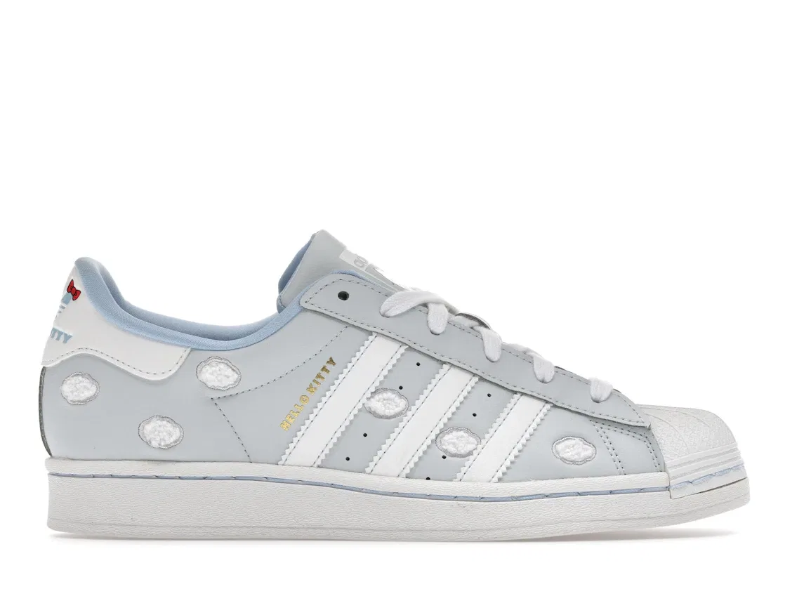 Детские кроссовки Lifestyle Adidas Superstar, Halo Blue/Cloud White/Glow Blue
