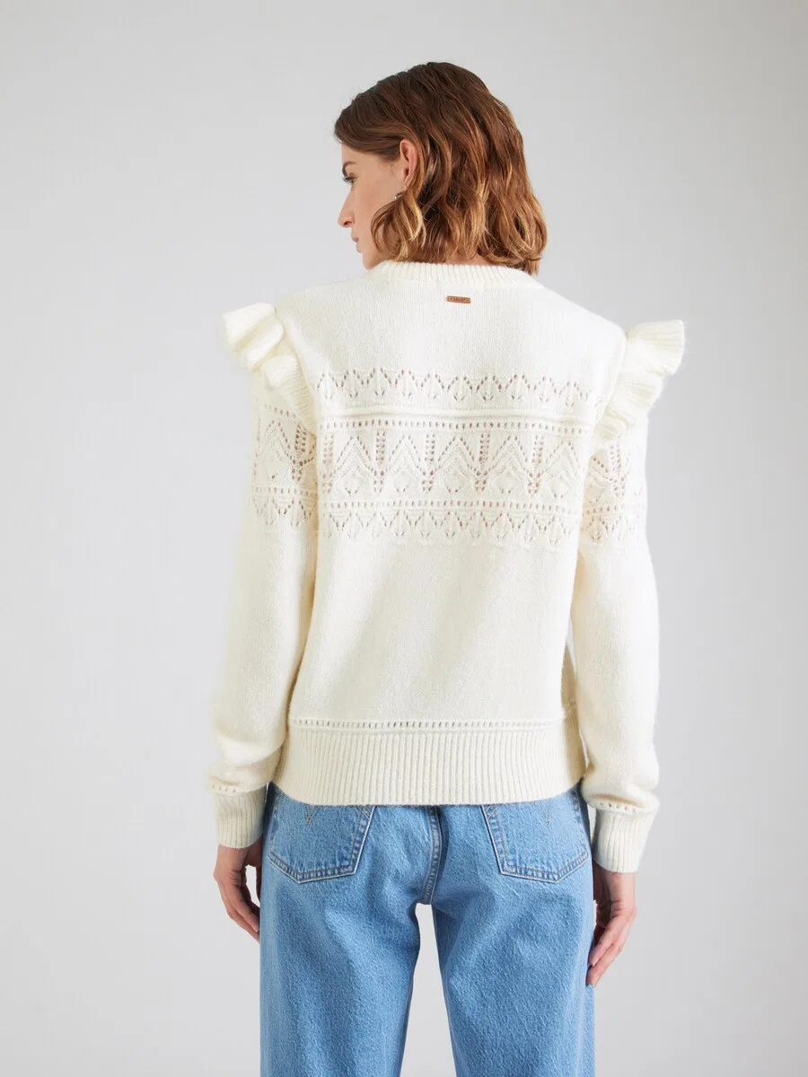 Свитер LEVI'S 'Shane Flutter Sleeve' цвета экрю — фото 4