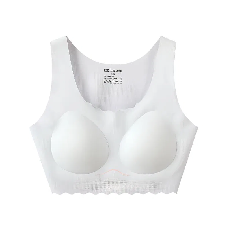 Детский топ-бралетт Hodo Grade School Bandeaus, Bras & Training Bras Moderate Red bean, Light Pink — фото 3