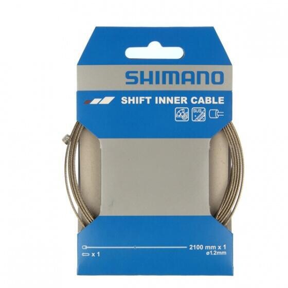 

Нержавеющий трос для заднего переключателя Shimano Sus, серебро / серебро / серебро