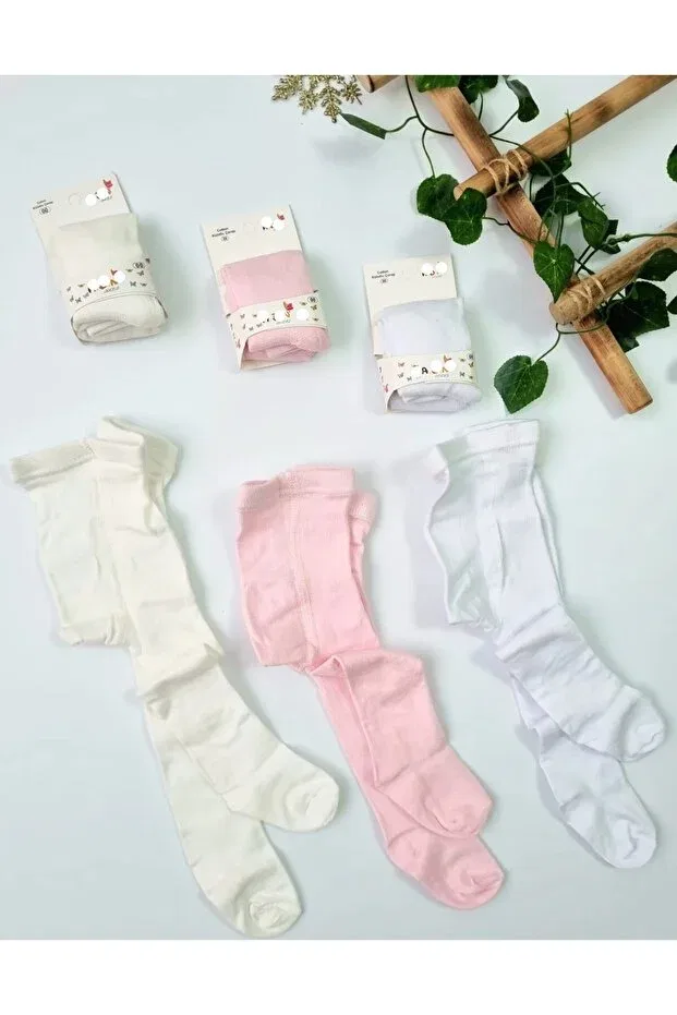 Детские колготки для девочек хлопковые Bebenaz, Pink