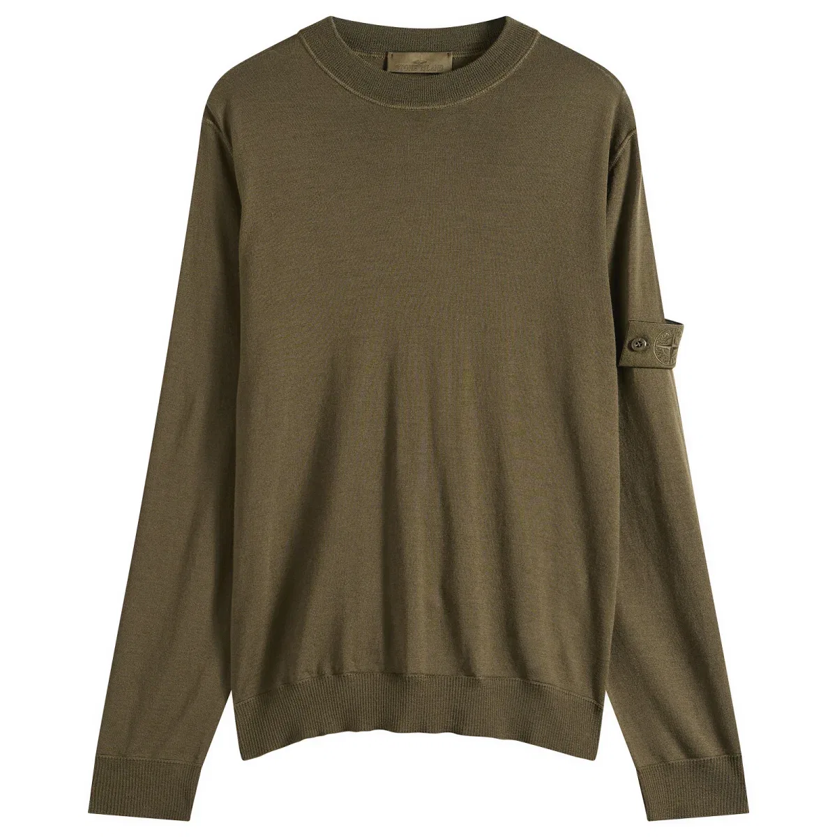 Пуловер из чистой шерсти Ghost Light Stone Island, Military Green