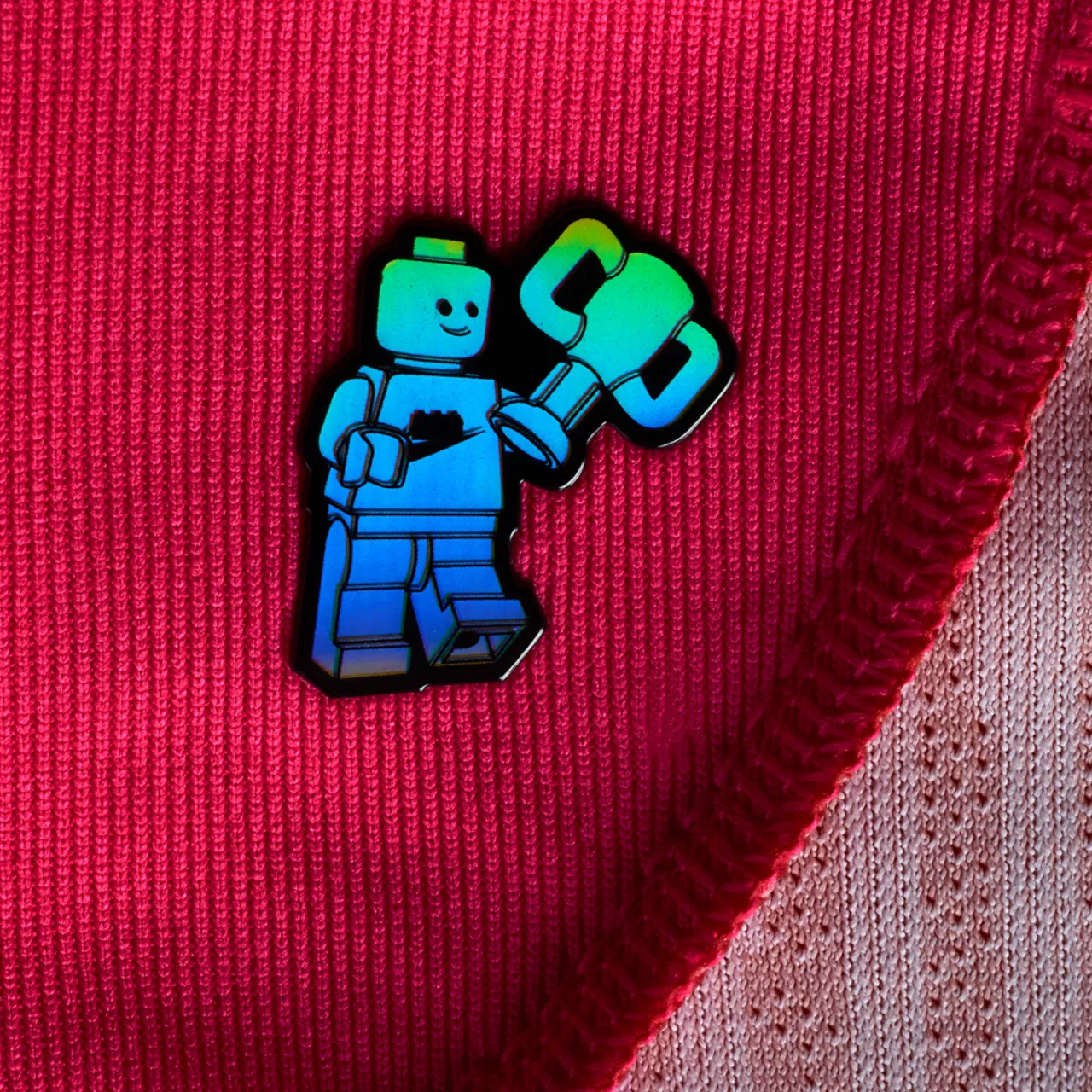Детская футболка для мальчиков с принтом LEGO Nike x Lego Collection Aerofit Jersey, Pink/Black — фото 3