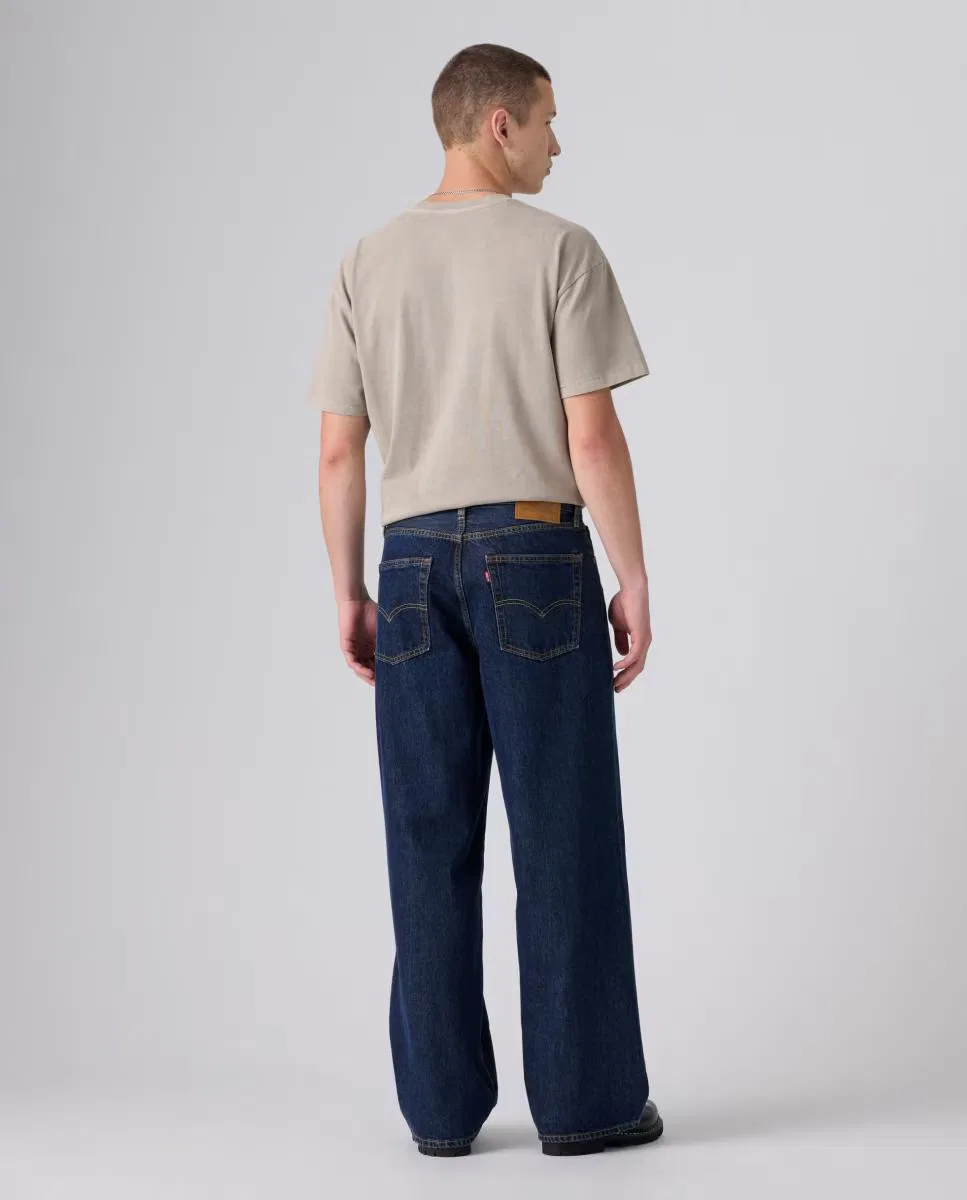 Мужское свободные джинсы, Vaquero Baggy Wide Leg, Levi's, Azul índigo — фото 3