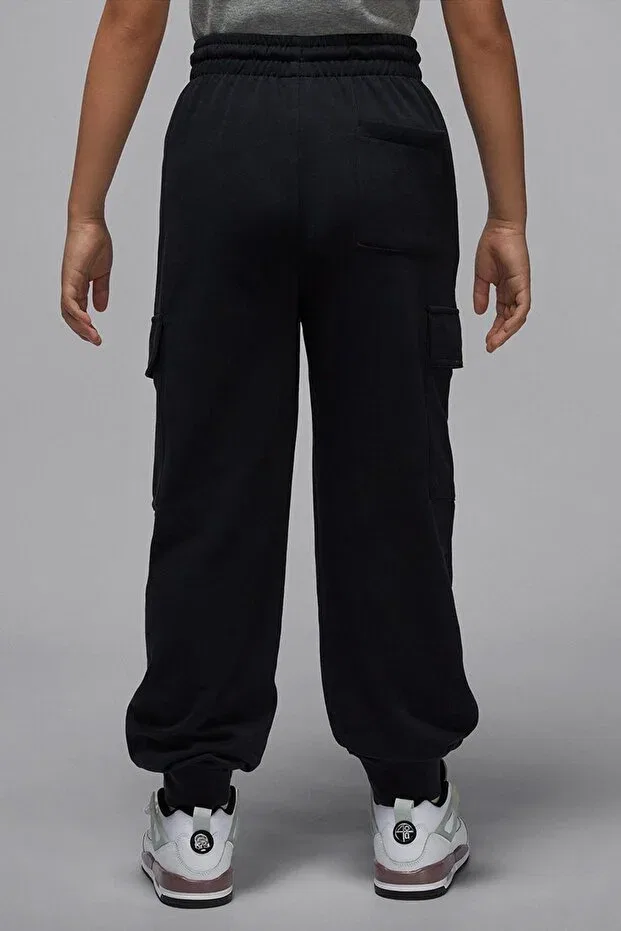 Детские спортивные штаны для мальчиков хлопковые Nike, Black — фото 2
