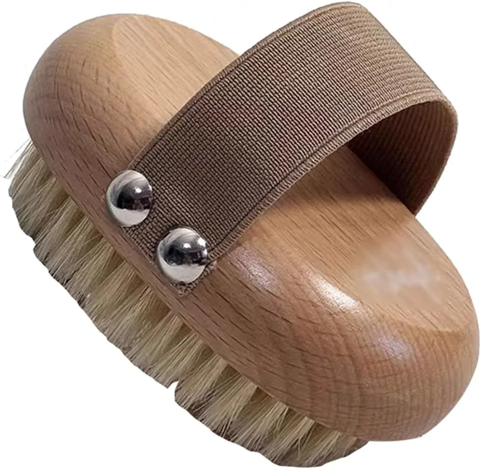 Щетка для тела с натуральной щетиной, Beech, 11x4 см, Original Colour Generic