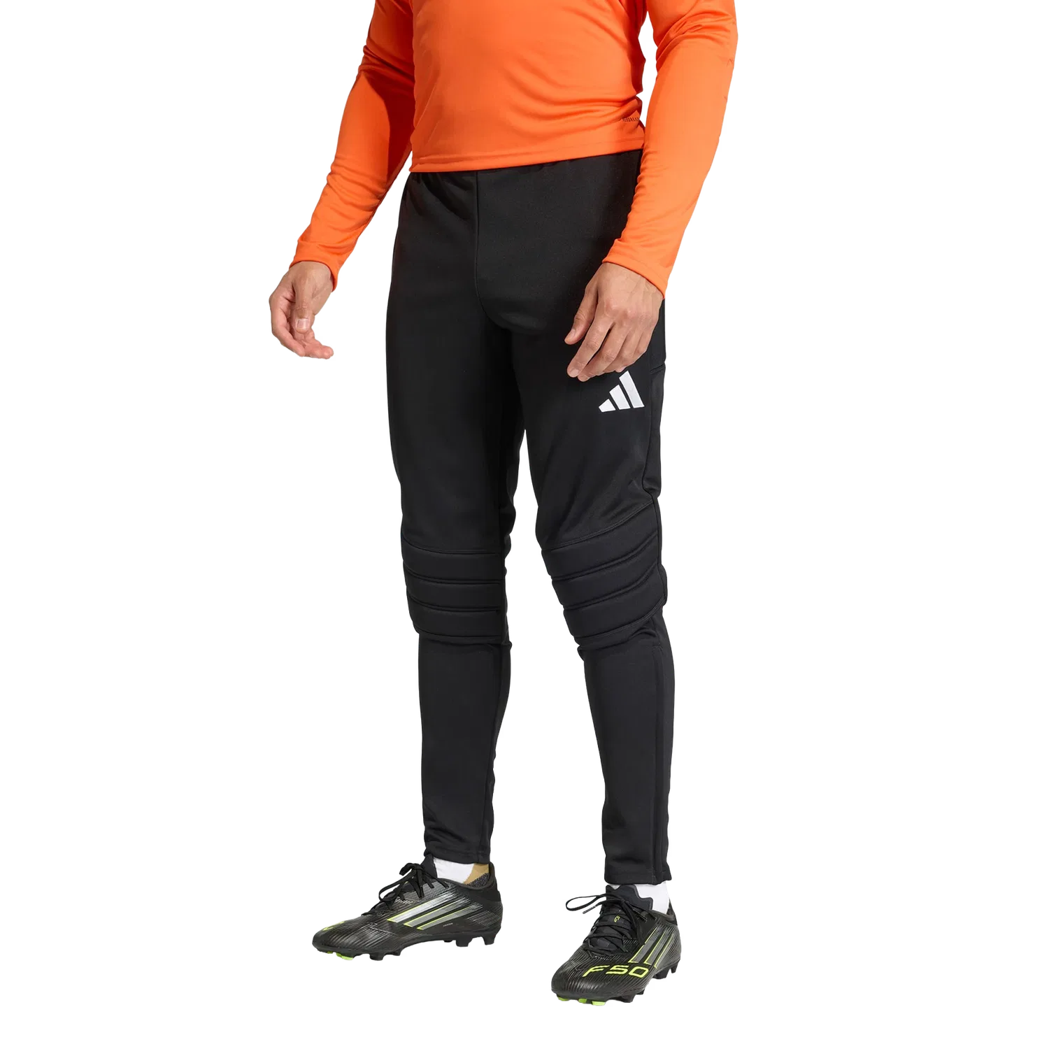 Мужские спортивные брюки вратаря TIERRO26 Adidas, черный — фото 2