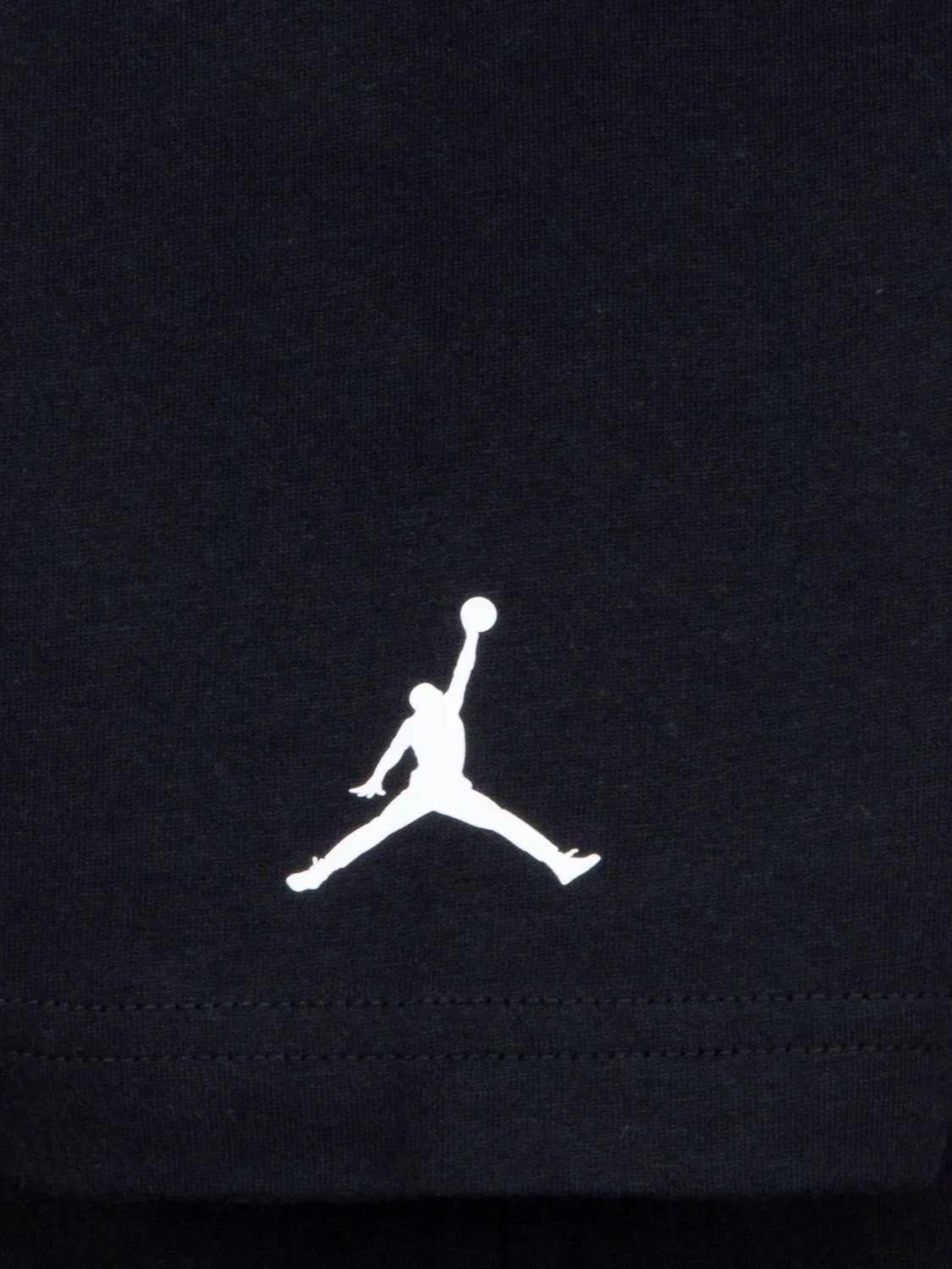 Футболка с вышивкой Michael Wordmark Jordan, черный — фото 4