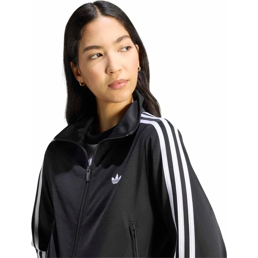 Спортивный свитшот с высоким воротником adidas, Черный — фото 4