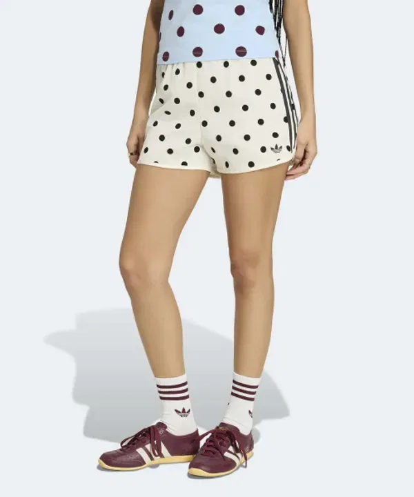 Шорты Polka Dot Sprinters, Adidas, Off-White