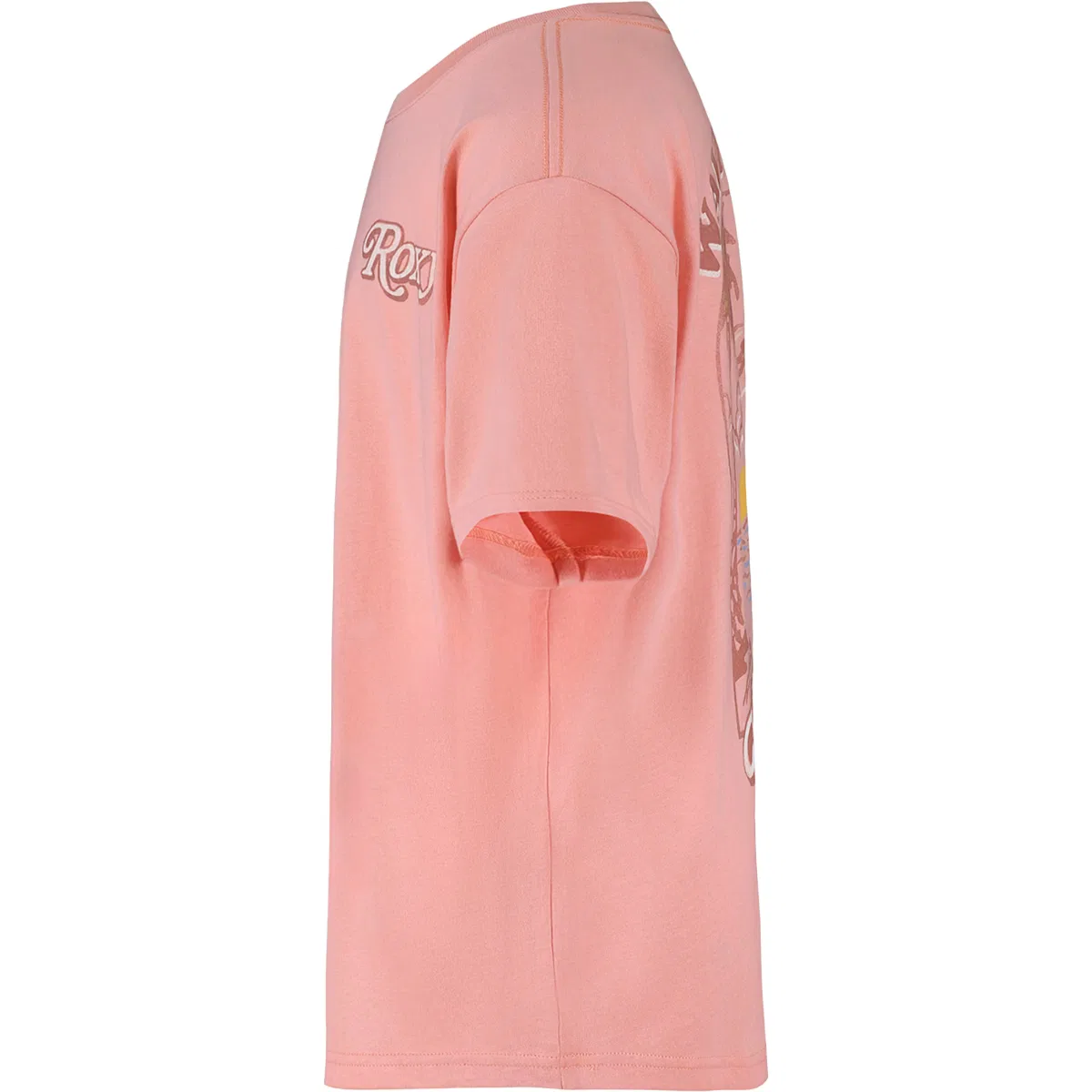 Детская футболка оверсайз Wavy Daze Roxy, Cozy Peach — фото 4