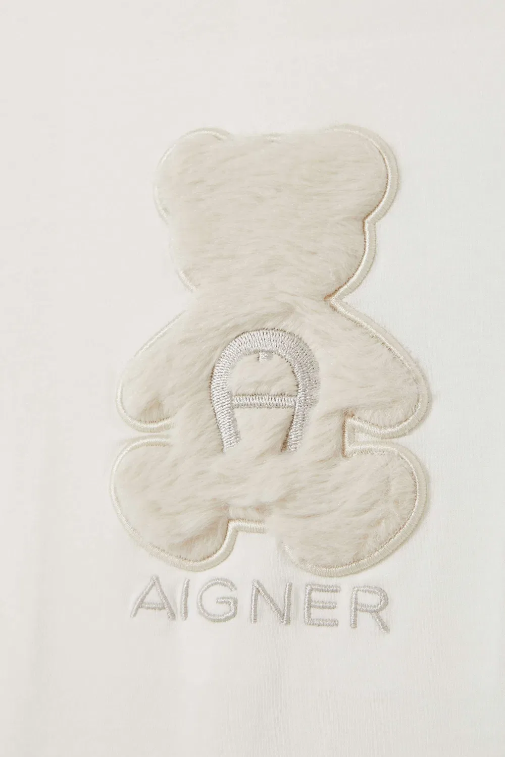 Платье с принтом Teddy Bear AIGNER, белый — фото 3