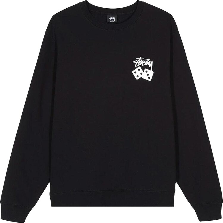 

Толстовка Stussy Dice Crew 'Black', черный