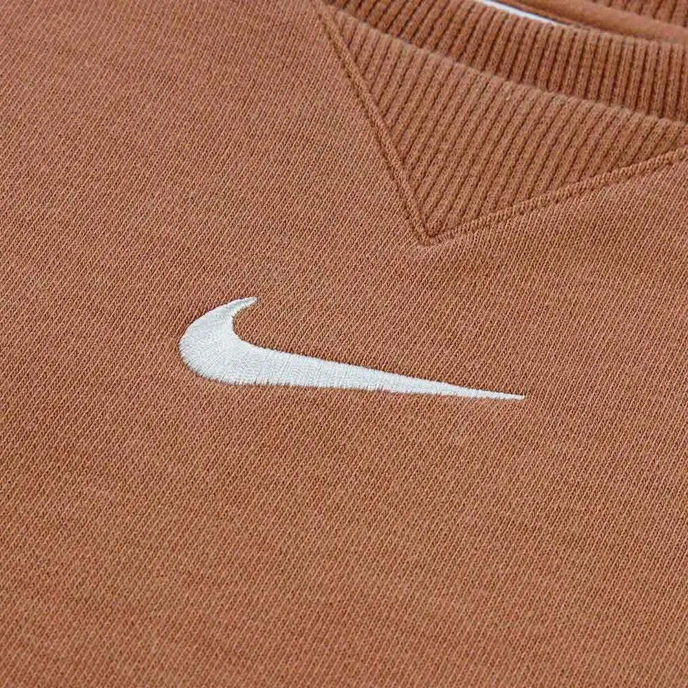 Комплект из флисовой кофты и носков Nike, коричневый — фото 3