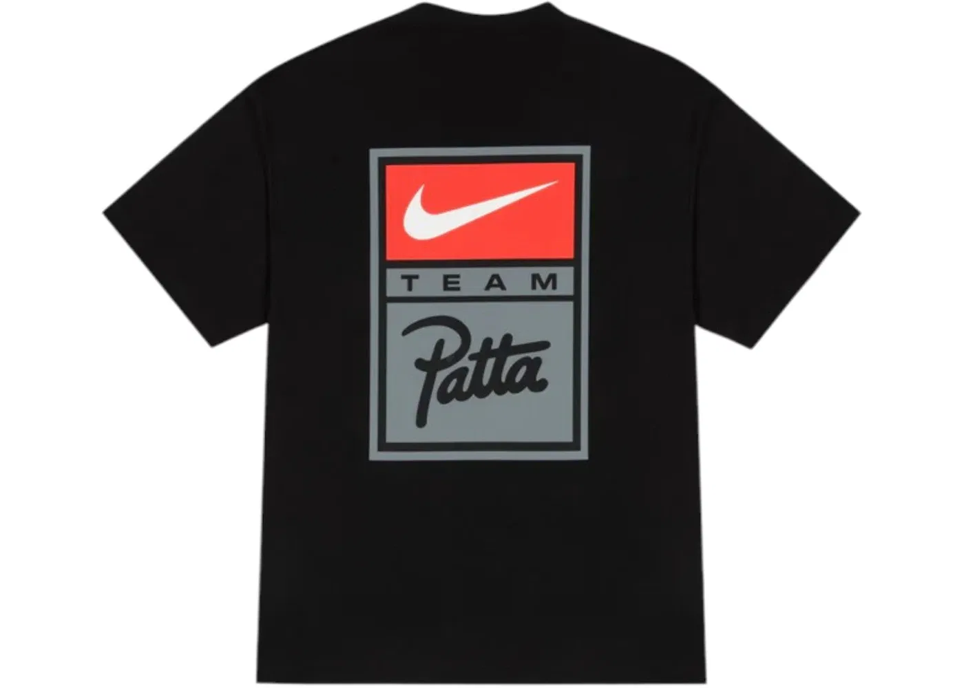 Мужская футболка хлопковая Nike x Patta NRG GX T-Shirt (Asia Sizing), Black — фото 2