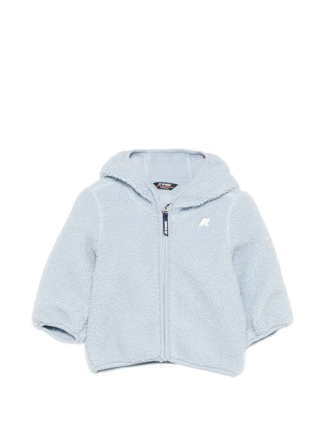 Флисовая толстовка с капюшоном K Way Kids, синий