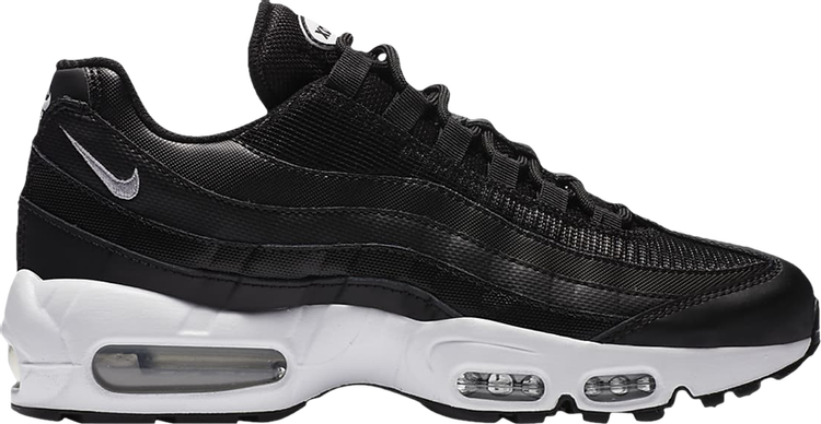 Кроссовки Nike Wmns Air Max 95 Essential 'Black White', черный - фото