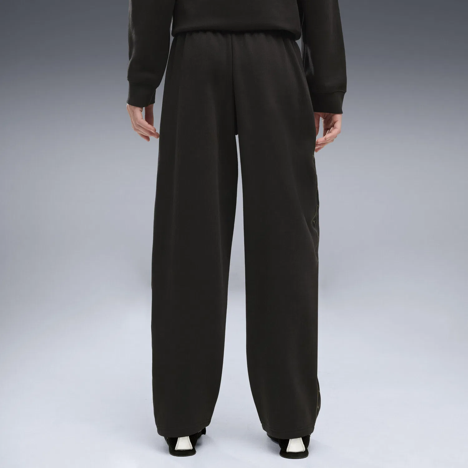 Детские спортивные штаны с принтом Essentials Tape Relaxed Puma, Schwarz — фото 3