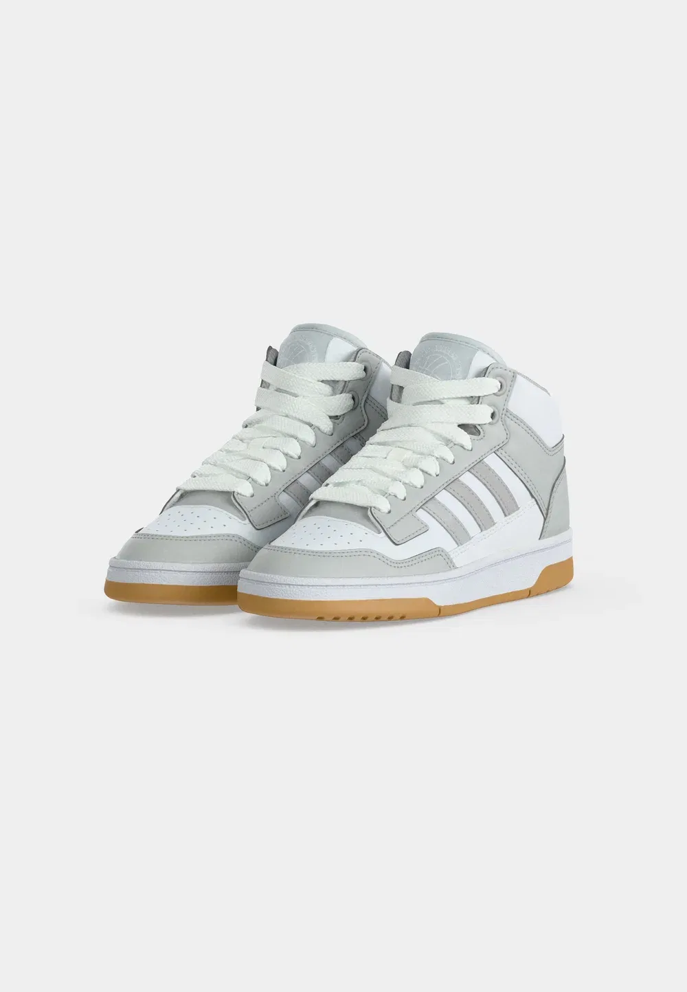 Кроссовки Rapid Court Mid унисекс для тренировок Adidas Performance, Footwear White/Clear Grey — фото 3