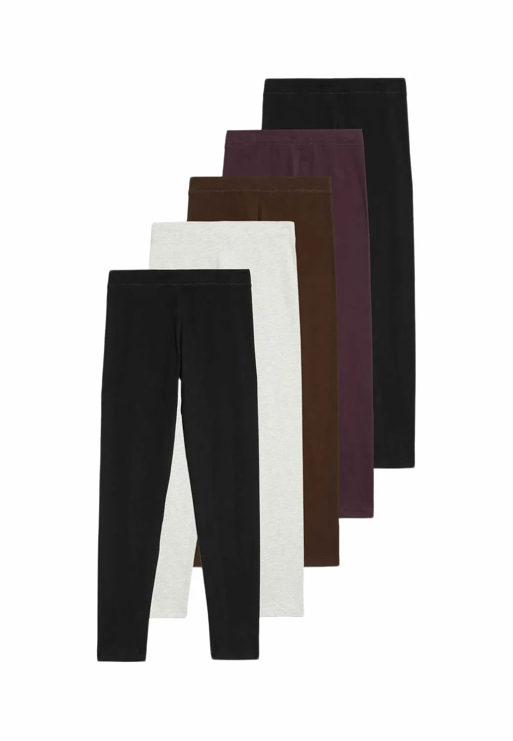 5 шт. - леггинсы - брюки Marks & Spencer, Multi — фото 2