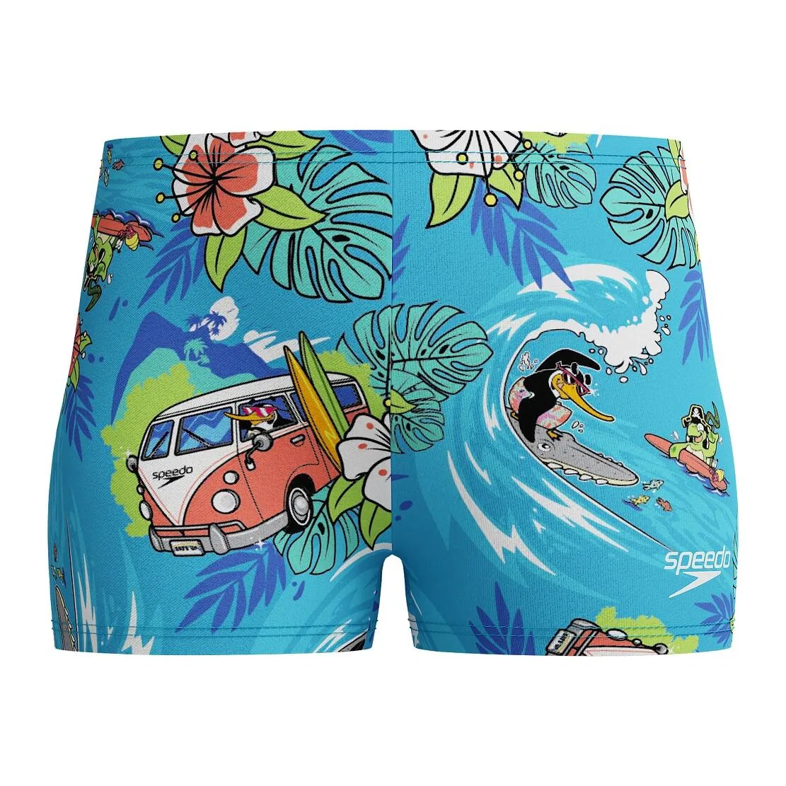 Детские плавки для мальчиков с принтом Learn To Swim Speedo, Turkis — фото 2