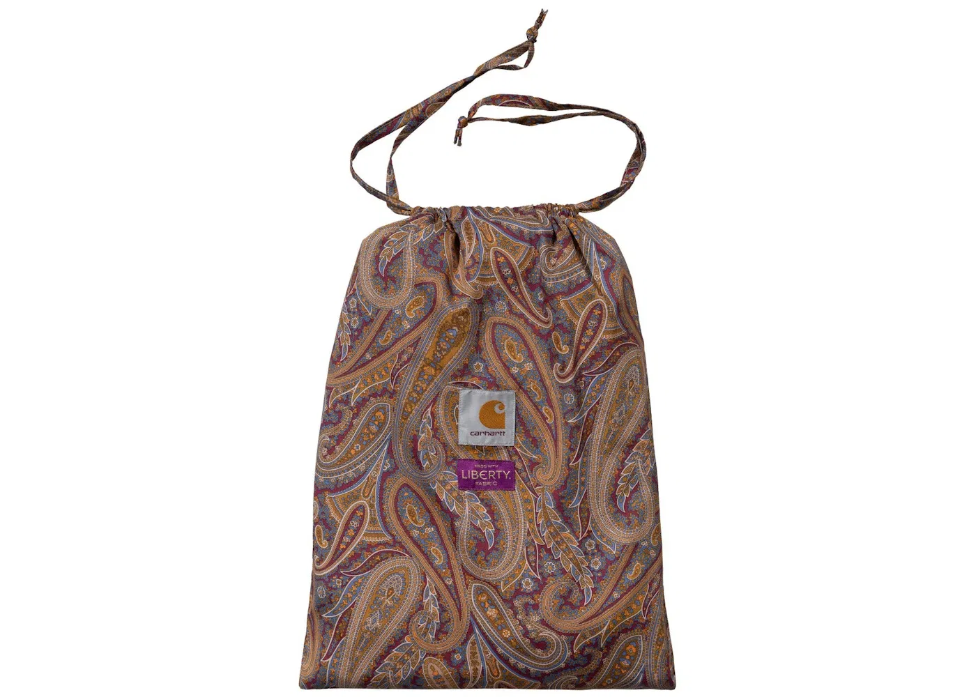 Детская пижама с принтом Paisley Park Liberty Print Carhartt, коричневый — фото 4