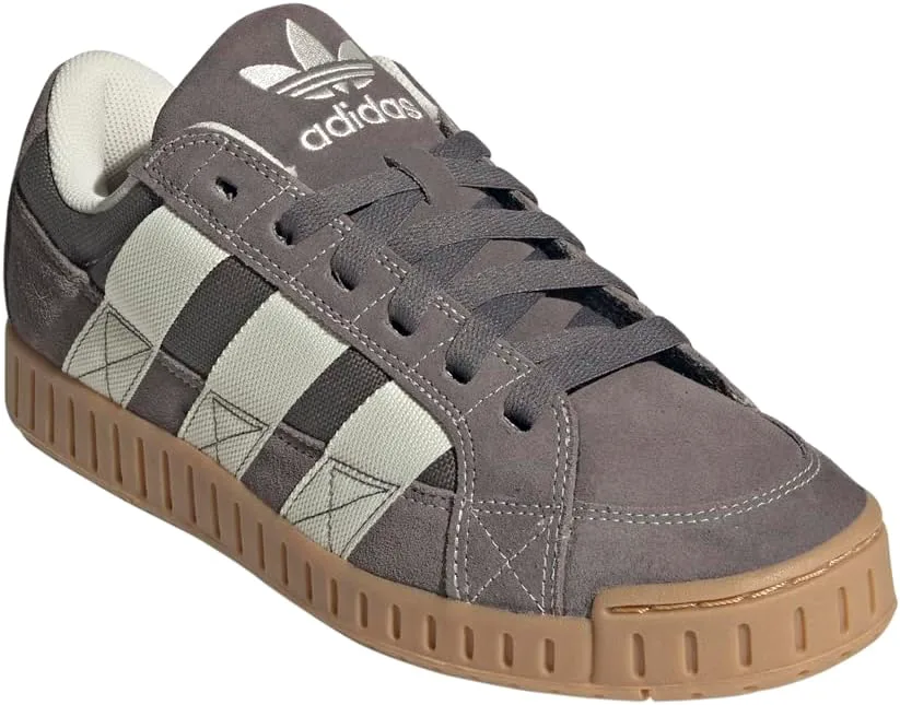 Мужские кроссовки Adidas Lwst на шнуровке повседневные - серые, серый — фото 2