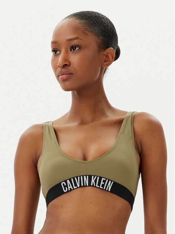 

Верх бикини KW0KW02745 Calvin Klein Swimwear, зеленый