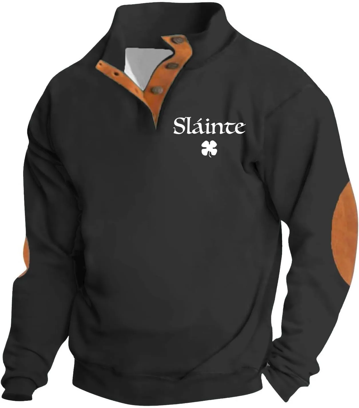 

Мужской свитшот St. Patrick's Day с 3D принтом, длинный рукав, Slim