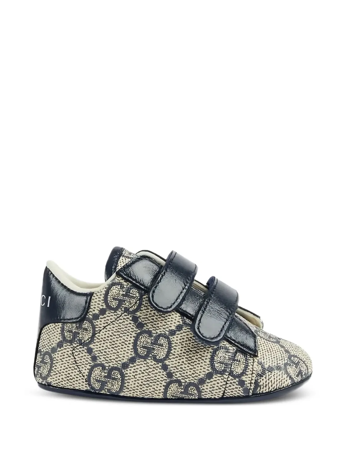 Кеды Ace с монограммой GG Gucci, нейтральные