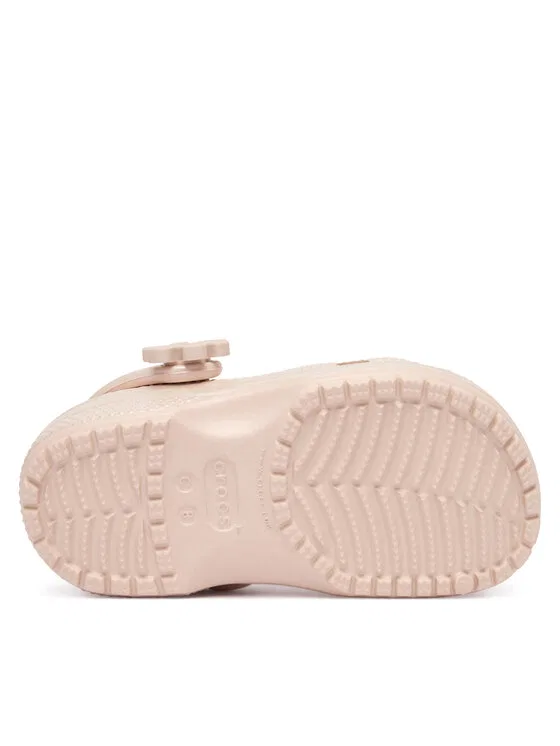 Шлепанцы Classic Pearl Shine Clog T Crocs, розовый — фото 4