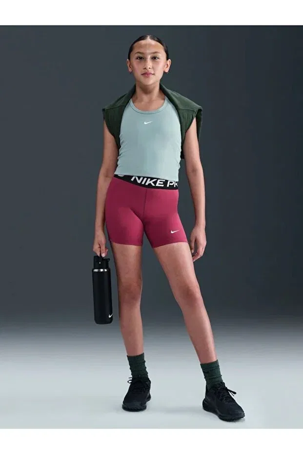 Детские шорты для девочек спортивные с принтом Nike, Purple - Pink