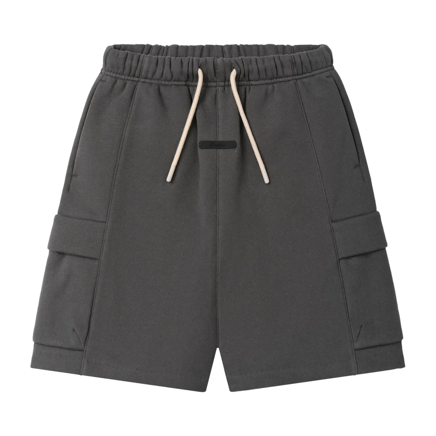 Флисовые шорты-карго Fear of God Essentials, серый