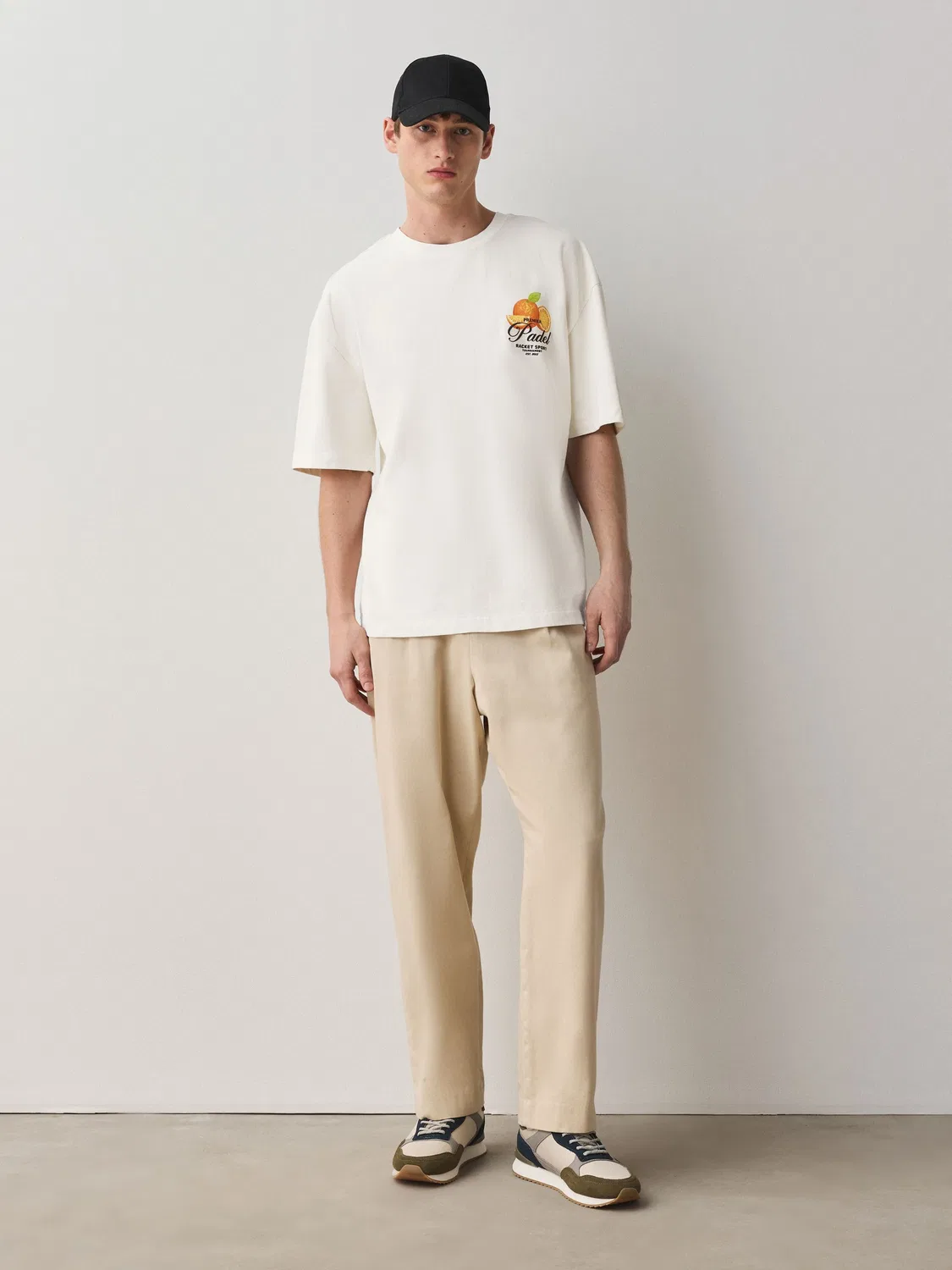 Футболка Relaxed Fit, White Premier Padel Next, белый — фото 3