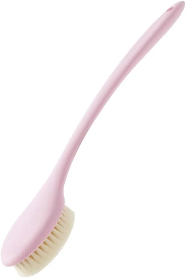 Щетка для тела Bath Brush, WYRKYP, 37x7.5x4 см, Pink