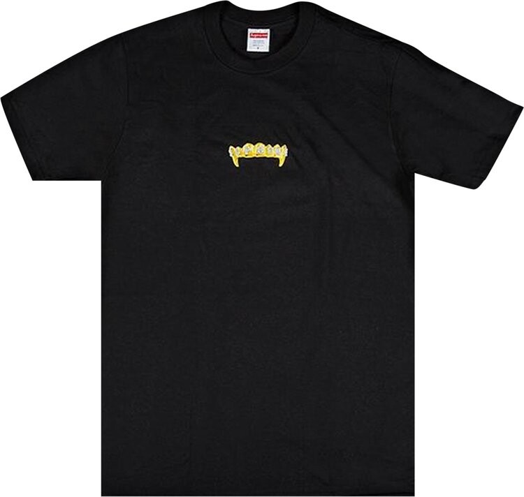 

Футболка Supreme Fronts Tee 'Black', черный