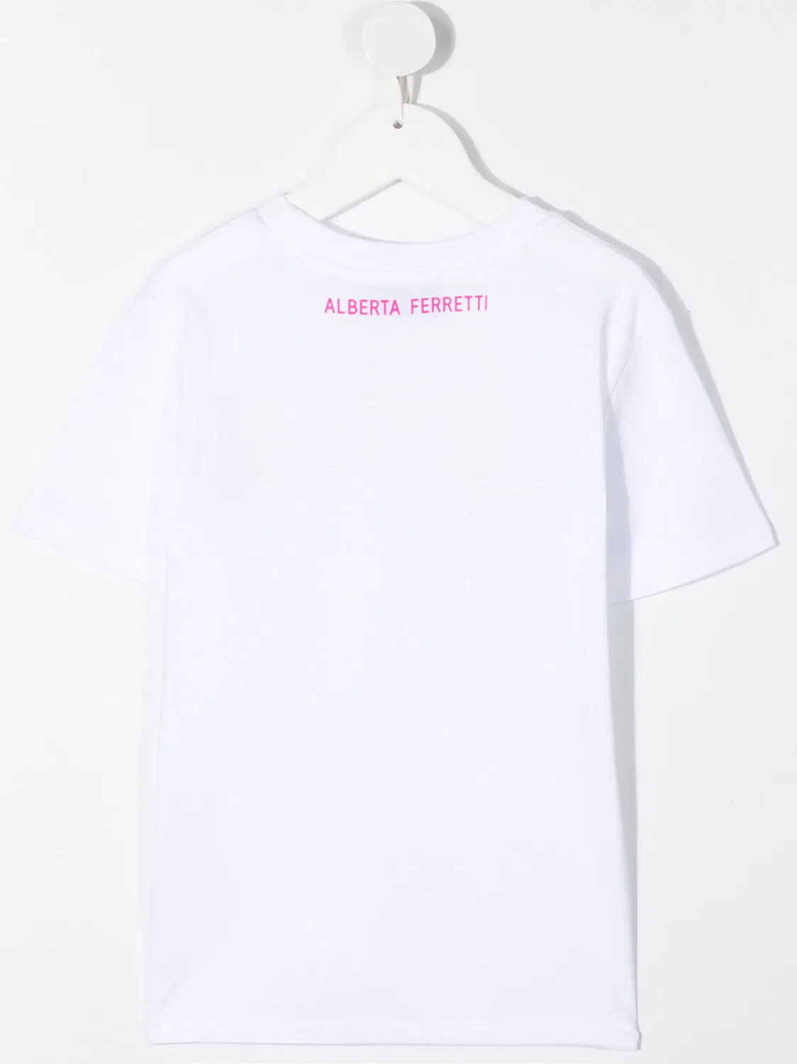 Alberta Ferretti Белая футболка с принтом — фото 2