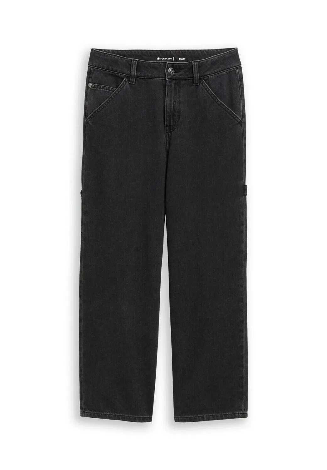 Свободные рабочие джинсы - джинсы свободного кроя Tom Tailor, Clean Dark Stone Grey Denim