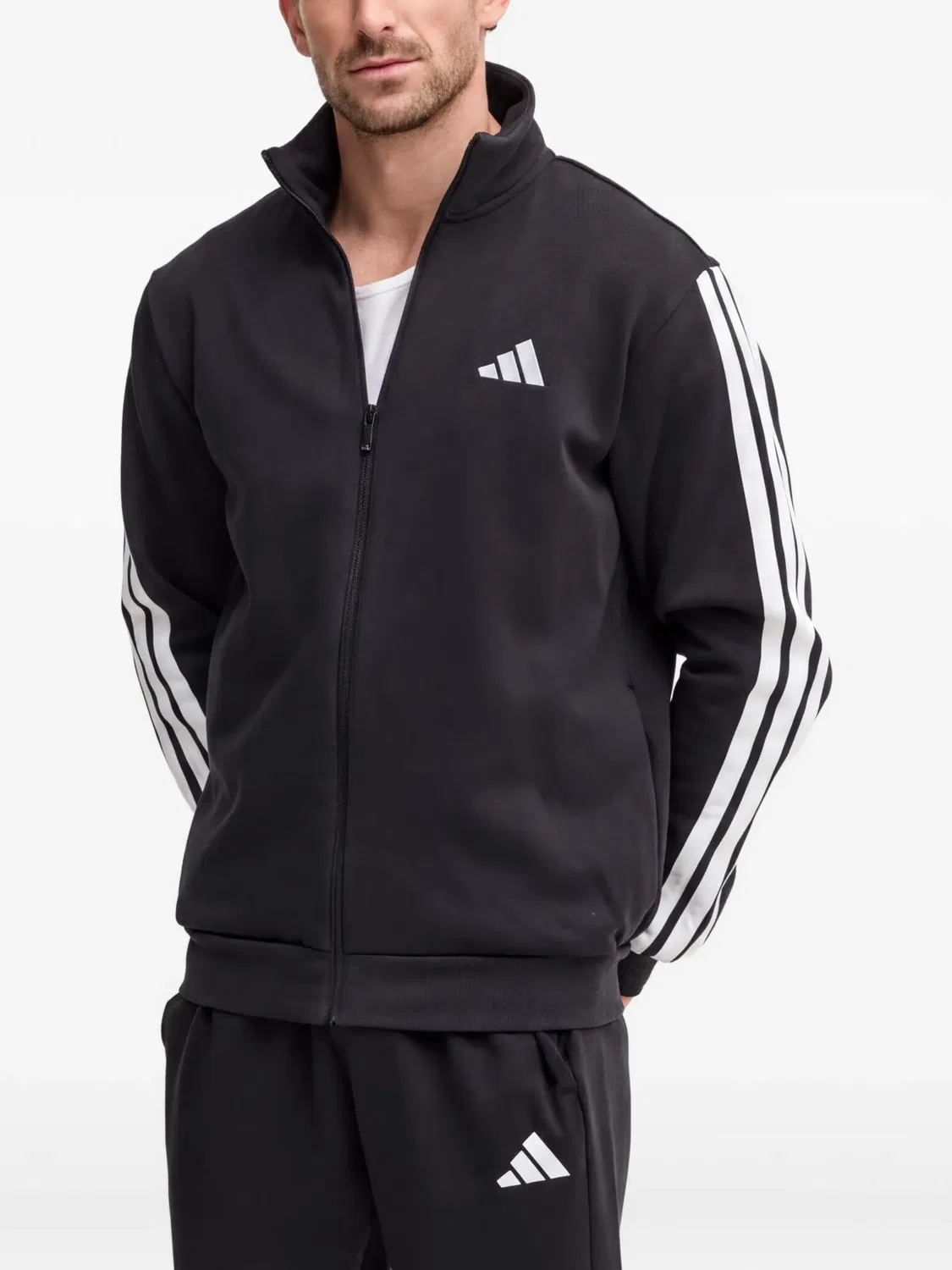 Adidas Спортивный костюм 3-Stripes черный
