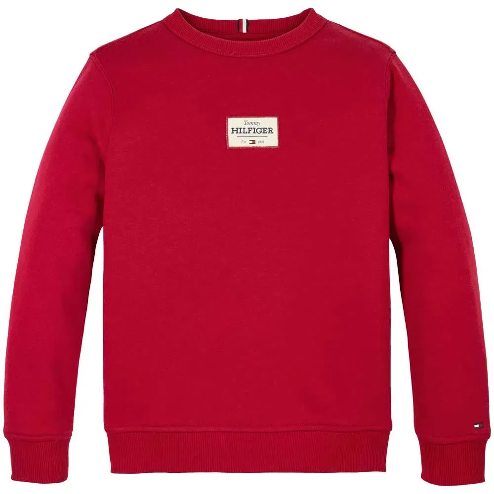 Свитшот Monotype 1985 Label Tommy Hilfiger, красный