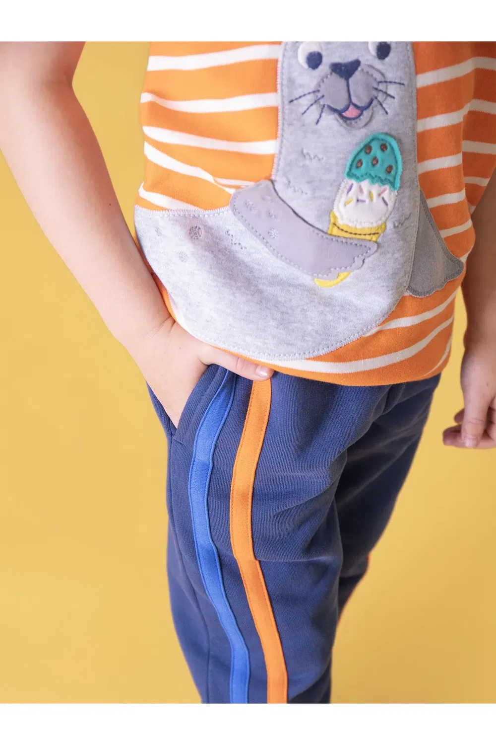 Детские джоггеры Alden Frugi, Blue — фото 3