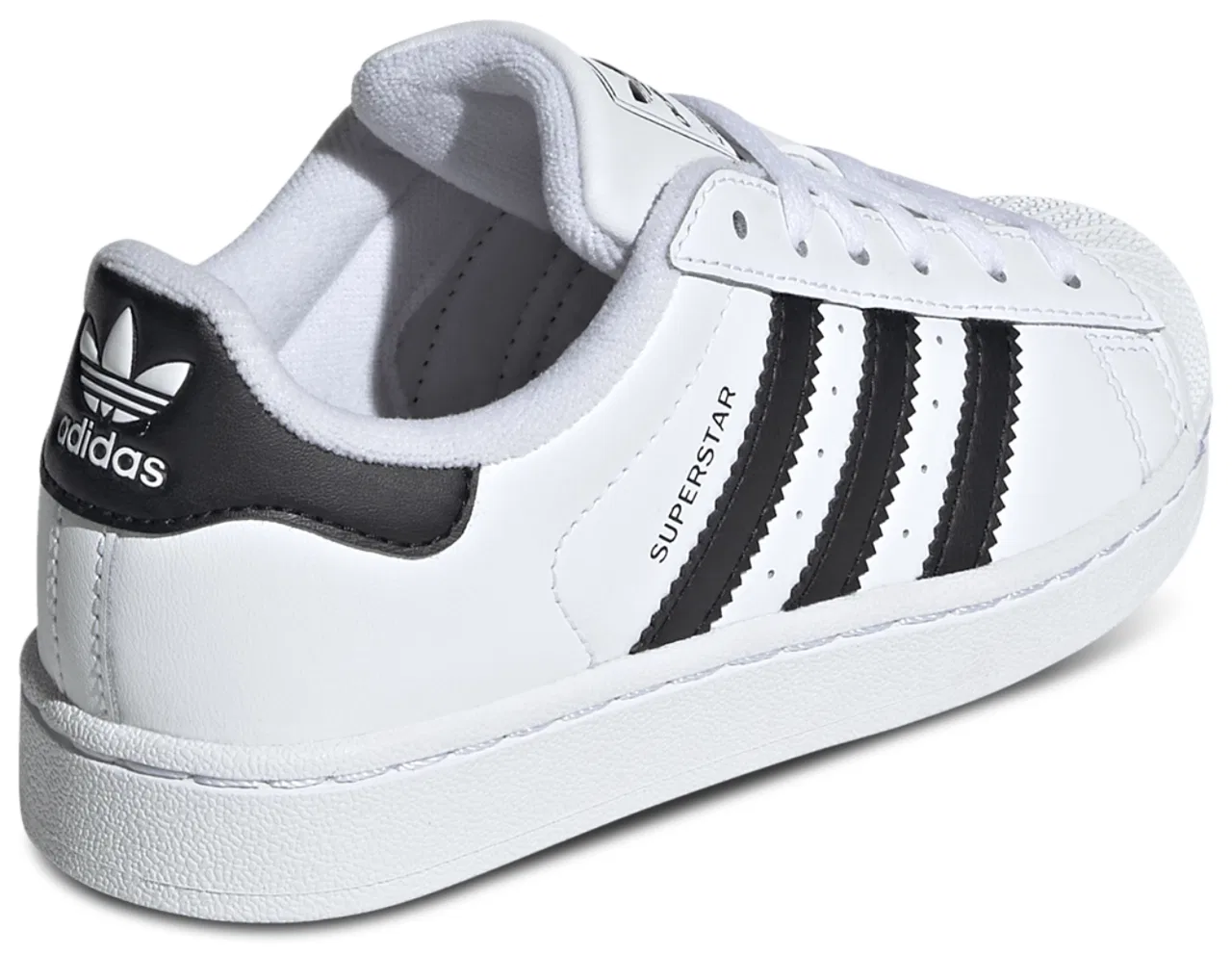 Кроссовки для мальчиков Superstar Adidas, белый/черный — фото 4