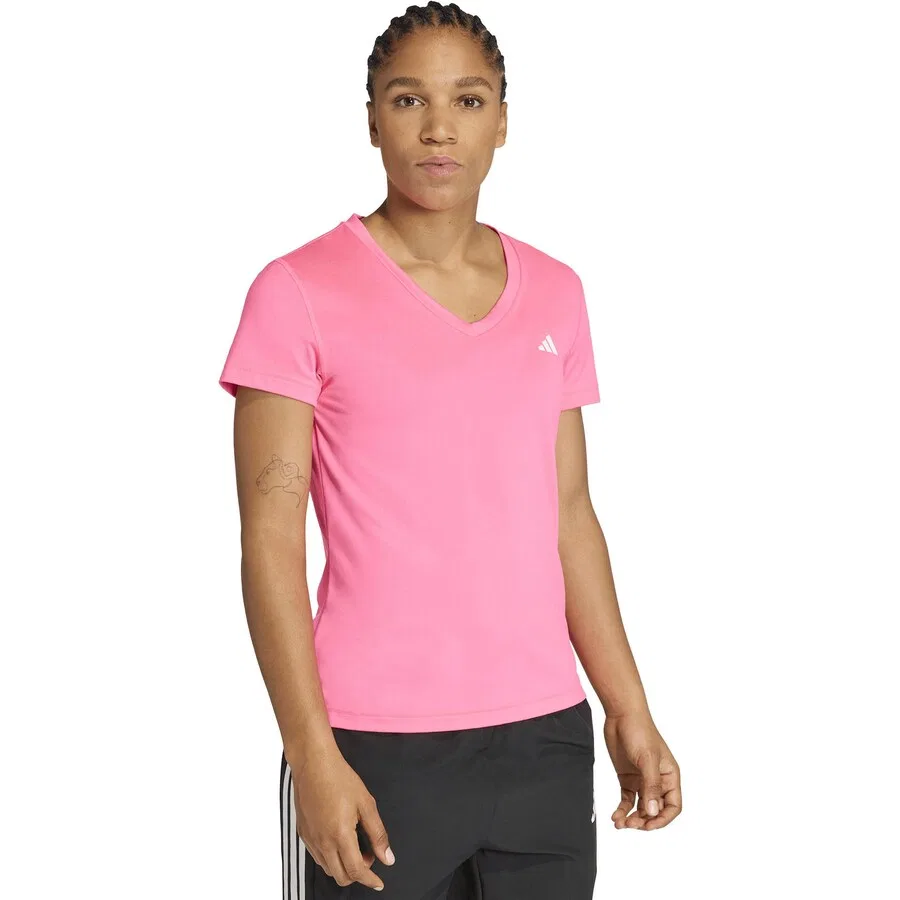 Спортивная футболка ADIDAS PERFORMANCE Performance Shirt 'Essentials' светло-розового цвета — фото 2