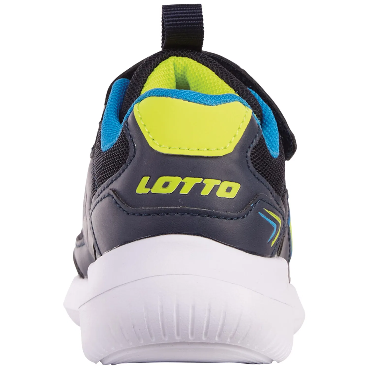 Детские кроссовки с LED-подсветкой Lotto, Navy-Lime — фото 4
