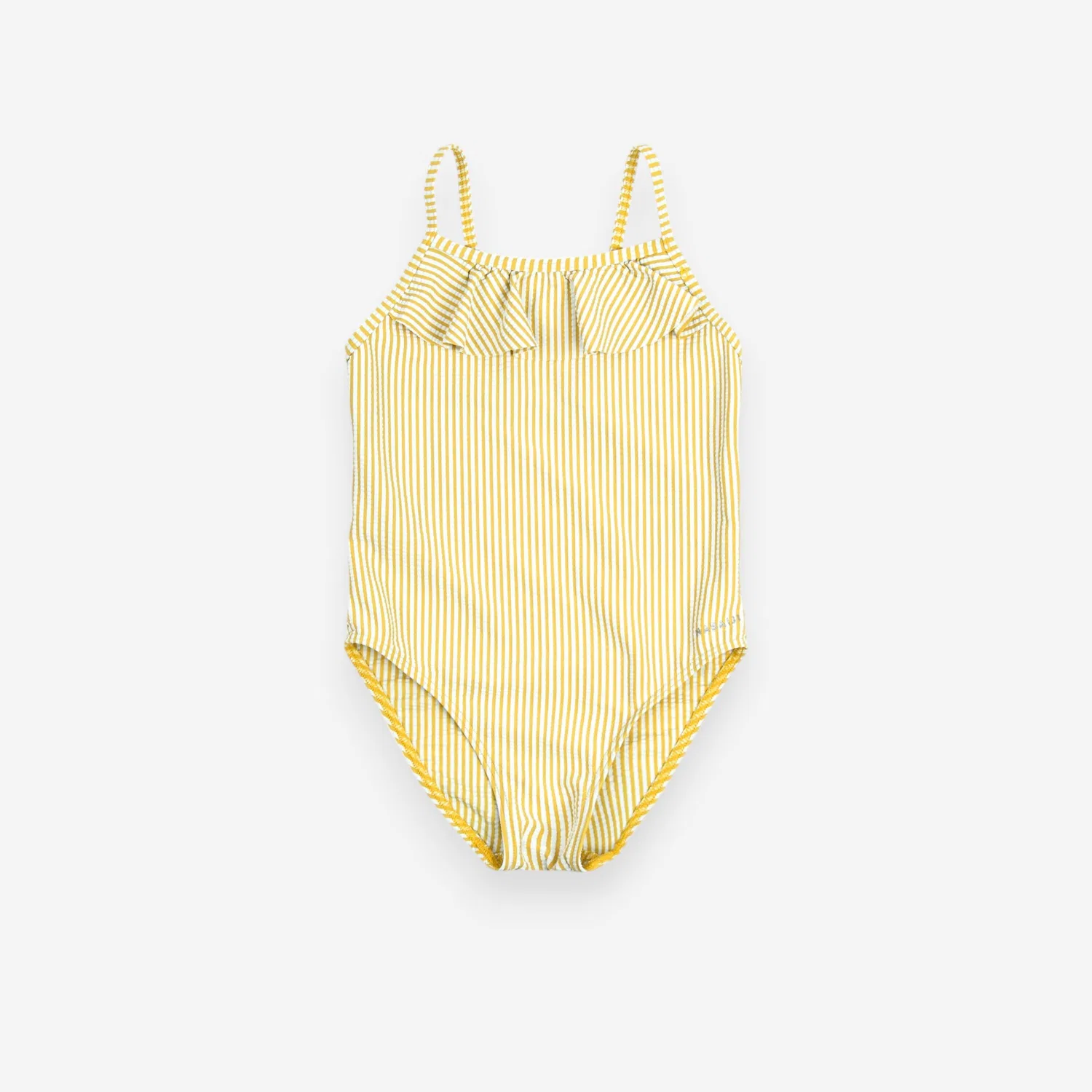 Детский купальник с воланами Volants Baby/Madchen Decathlon, Senfgelb