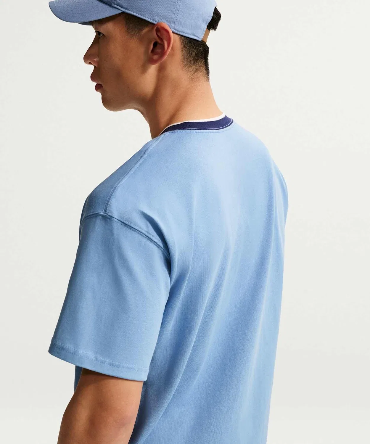 Мужская футболка свободного кроя Nike IH2056-486, Blue — фото 3