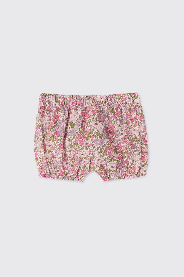 Детское платье для девочек с воланами Liberty fabric newborn pink Panço, 142331 — фото 3