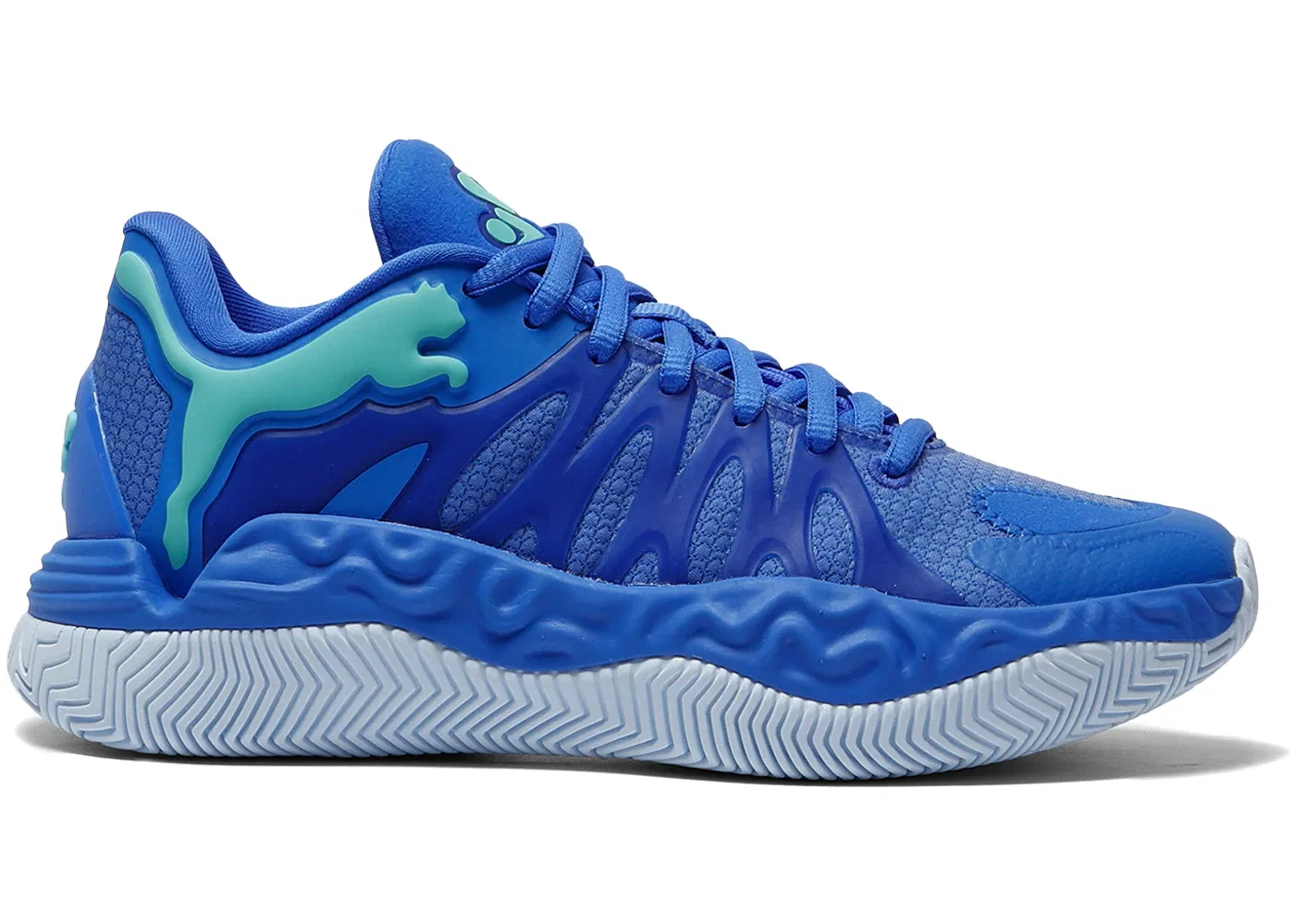 Детские кроссовки для мальчиков Puma Tyrese Haliburton Hali 1, Blissful Blue/Royal Sapphire