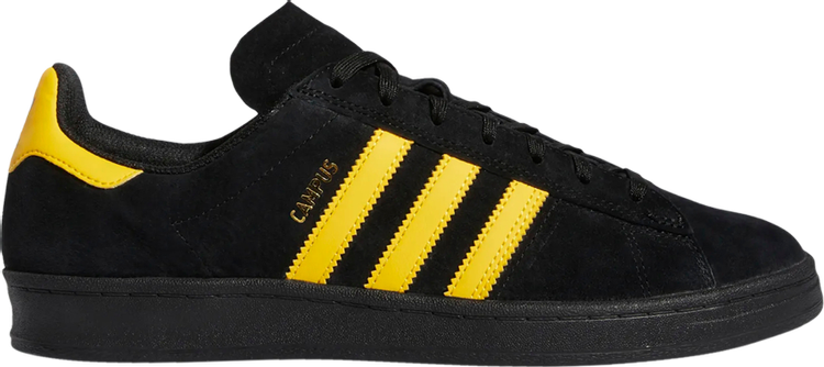 Кроссовки Adidas Campus ADV 'Black Bold Gold', черный - фото