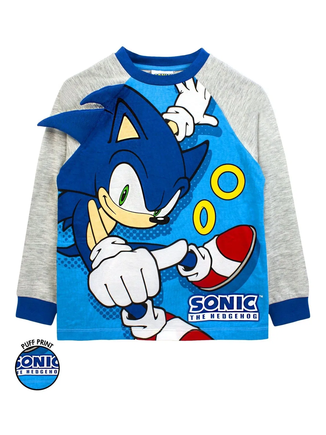 Пижама Sonic The Hedgehog 3D Applique Vanilla Underground, синий — фото 4